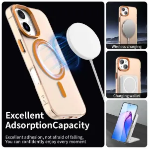 CANDY MAGSAFE Ochranný kryt pre Apple iPhone 17 oranžový