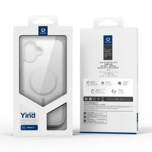 DUX YIND Ochranný obal s MagSafe pre Apple iPhone 17 šedý