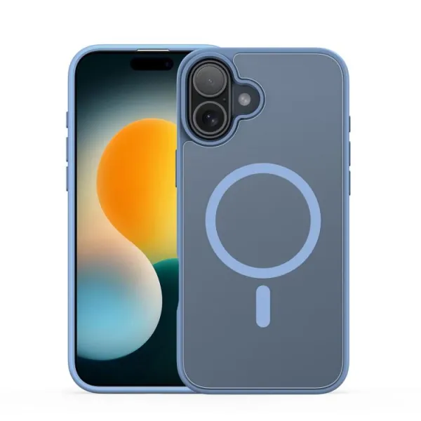 DUX YIND Ochranný obal s MagSafe pre Apple iPhone 17 modrý