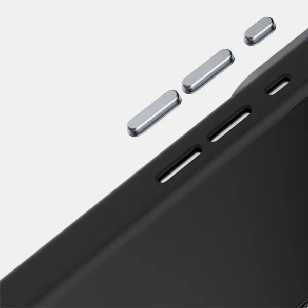 ABEEL RUYI Kožený kryt s MagSafe pre Apple iPhone 17 Pro modrý