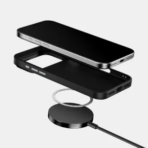 ABEEL RUYI Kožený kryt s MagSafe pre Apple iPhone 17 Pro modrý