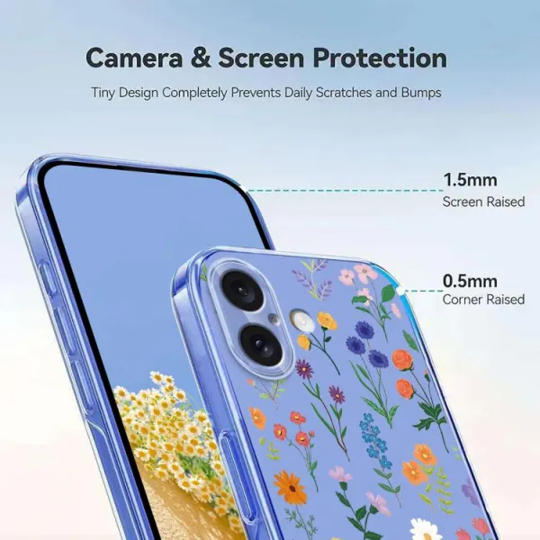 ART TPU Ochranný obal pre Apple iPhone 17 DAISY