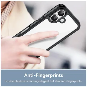 CRYSTAL Ochranný kryt pre Apple iPhone 17 čierny