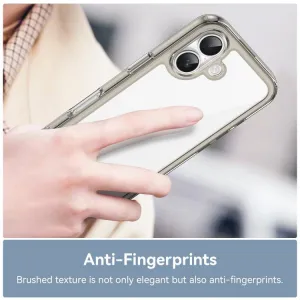 CRYSTAL Ochranný kryt pre Apple iPhone 17 šedý