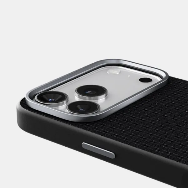 ABEEL RUYI Kožený kryt s MagSafe pre Apple iPhone 17 Pro modrý