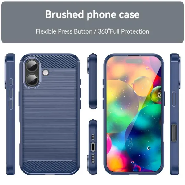FLEXI TPU Ochranný kryt Apple iPhone 17 modrý