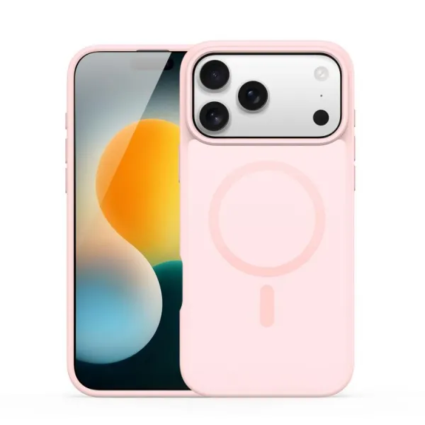 DUX YIND Ochranný obal s MagSafe pre Apple iPhone 17 Pro Max ružový