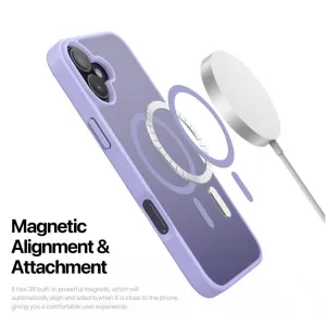 DUX YIND Ochranný obal s MagSafe pre Apple iPhone 17 fialový