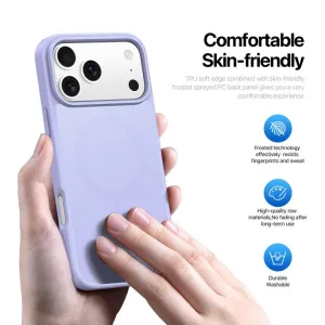 DUX YIND Ochranný obal s MagSafe pre Apple iPhone 17 Pro Max fialový