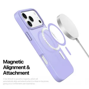 DUX YIND Ochranný obal s MagSafe pre Apple iPhone 17 Pro Max fialový