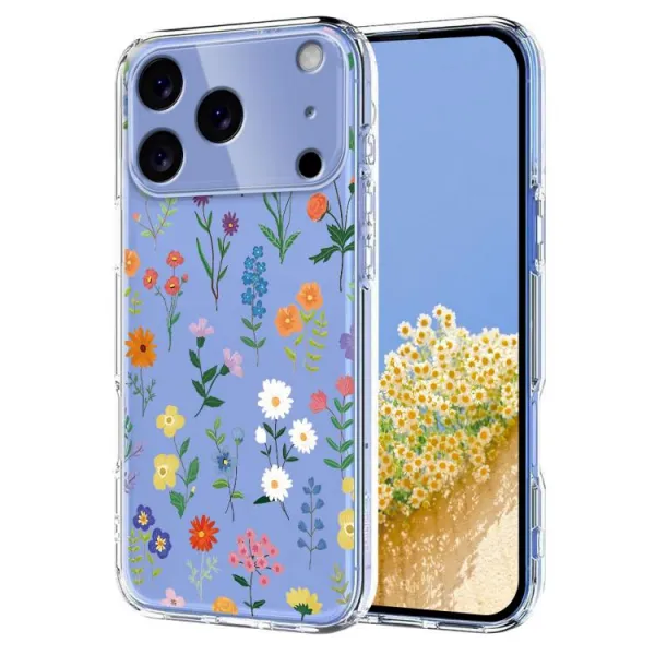 ART TPU Ochranný obal pre Apple iPhone 17 Pro DAISY