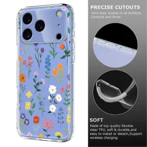 ART TPU Ochranný obal pre Apple iPhone 17 Pro DAISY