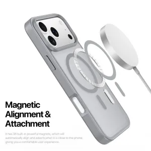 DUX YIND Ochranný obal s MagSafe pre Apple iPhone 17 Pro šedý