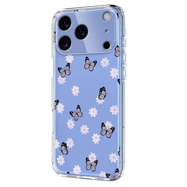 ART TPU Ochranný obal pre Apple iPhone 17 Pro LITTLE BUTTERFLY