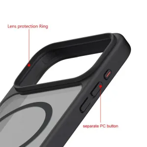 KALEBOL MAGSAFE INVISIBLE Ochranný kryt pre Apple iPhone 17 modrý
