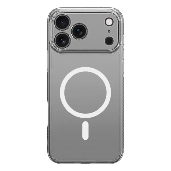 DUX CLIN MAG Ochranný kryt s MagSafe pre Apple iPhone 17 Pro Max priehľadný