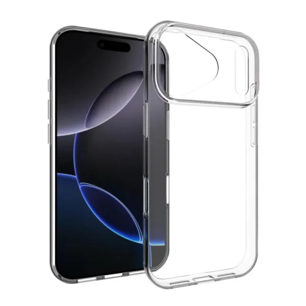 TPU Ochranný kryt pre Apple iPhone 17 Pro Max priehľadný