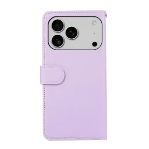 ABEEL DELICATE Peňaženkový obal Apple iPhone 17 Pro Max fialový