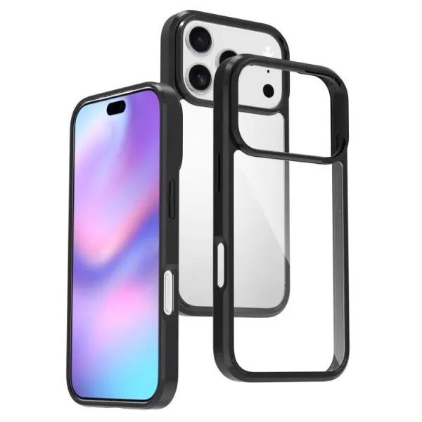 SHOCK Extra odolný kryt Apple iPhone 17 Pro čierny