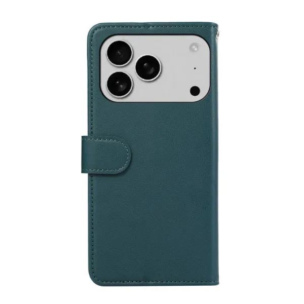 ABEEL DELICATE Peňaženkový obal Apple iPhone 17 Pro Max zelený