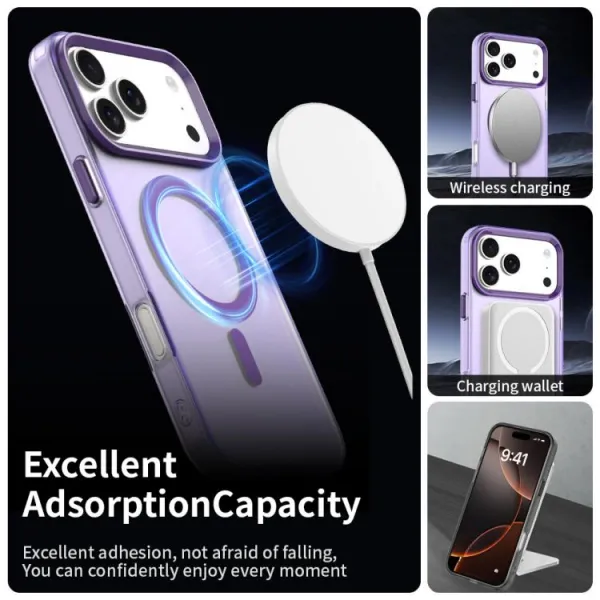 CANDY MAGSAFE Ochranný kryt pre Apple iPhone 17 Pro Max fialový