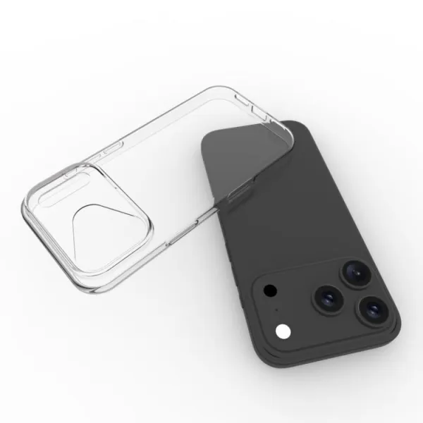 TPU Ochranný kryt pre Apple iPhone 17 Pro Max priehľadný