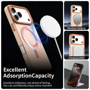 CANDY MAGSAFE Ochranný kryt pre Apple iPhone 17 Pro oranžový
