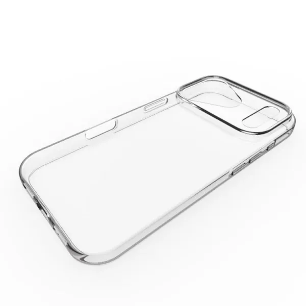 TPU Ochranný kryt pre Apple iPhone 17 Pro Max priehľadný