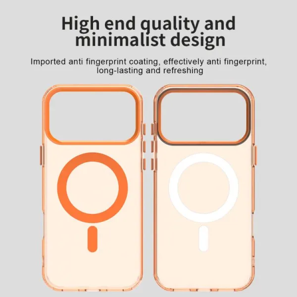 CANDY MAGSAFE Ochranný kryt pre Apple iPhone 17 Pro oranžový