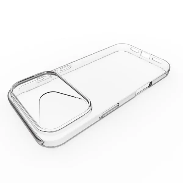 TPU Ochranný kryt pre Apple iPhone 17 Pro Max priehľadný