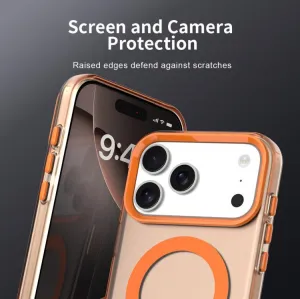 CANDY MAGSAFE Ochranný kryt pre Apple iPhone 17 Pro oranžový