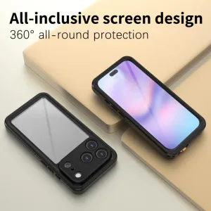 SOLID IP68 Obojstranný kryt pre Apple iPhone 17 Pro čierny
