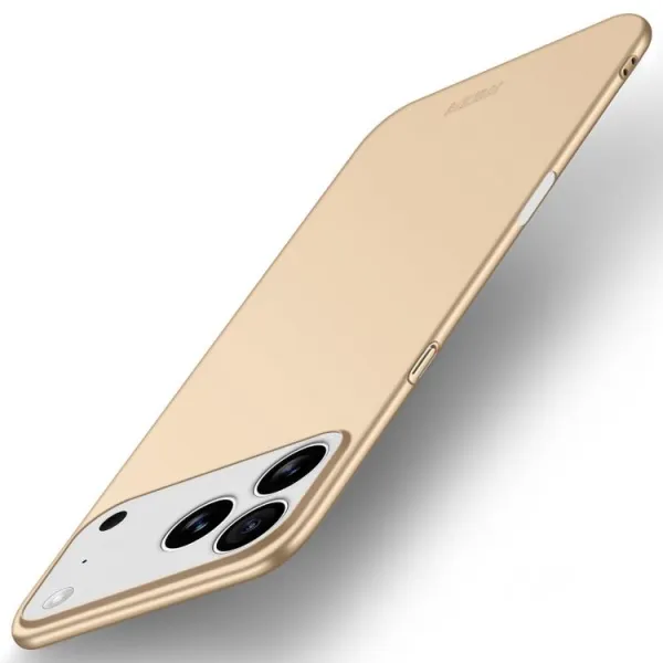 MOFI Plastový kryt pre Apple iPhone 17 Pro Max zlatý