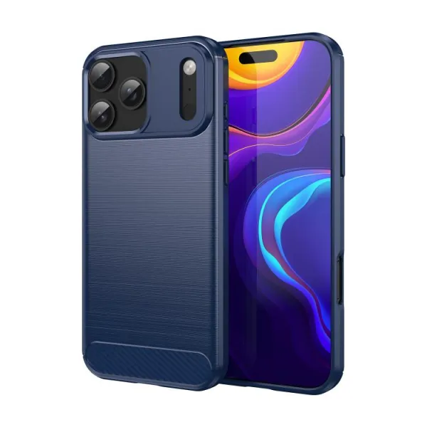 FLEXI TPU Ochranný kryt Apple iPhone 17 Pro Max modrý
