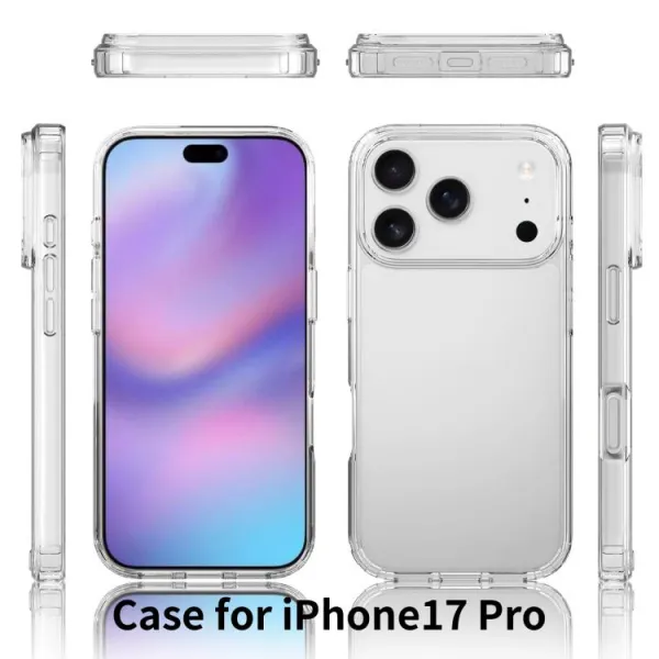 SHOCK Extra odolný kryt Apple iPhone 17 Pro čierny