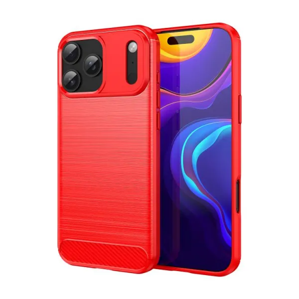 FLEXI TPU Ochranný kryt Apple iPhone 17 Pro Max červený