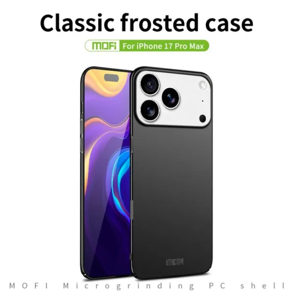 MOFI Plastový kryt pre Apple iPhone 17 Pro Max modrý