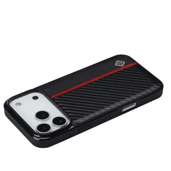 CARBONIC Ochranný obal pre Apple iPhone 17 Pro Max čierny