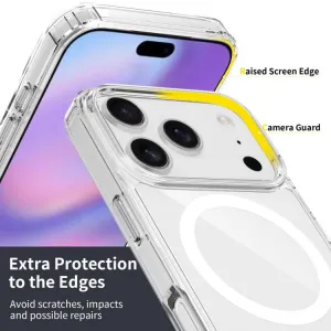 TRANSPARENT MAGSAFE Kryt pre Apple iPhone 17 Pro priehľadný