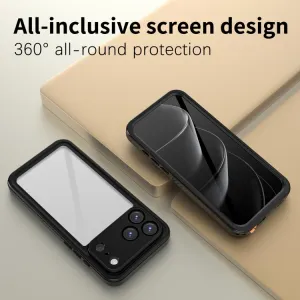 SOLID IP68 Obojstranný kryt pre Apple iPhone 17 Pro Max čierny