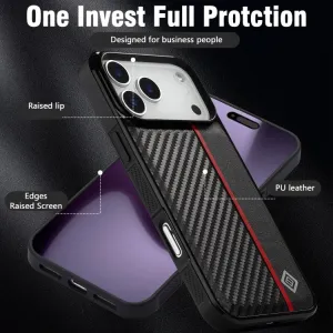 CARBONIC Ochranný obal pre Apple iPhone 17 Pro Max čierny