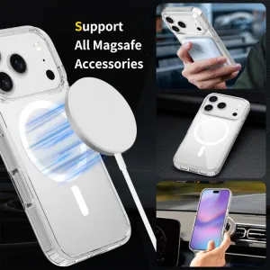TRANSPARENT MAGSAFE Kryt pre Apple iPhone 17 Pro priehľadný