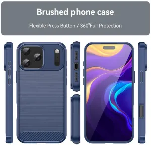 FLEXI TPU Ochranný kryt Apple iPhone 17 Pro Max modrý