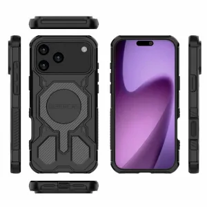 BIBERCAS COLOR Ochranný kryt s MagSafe Apple iPhone 17 Pro Max čierny