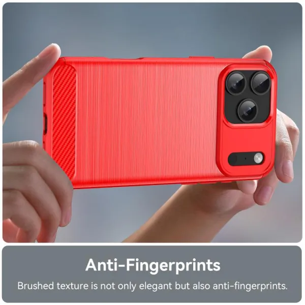 FLEXI TPU Ochranný kryt Apple iPhone 17 Pro Max červený