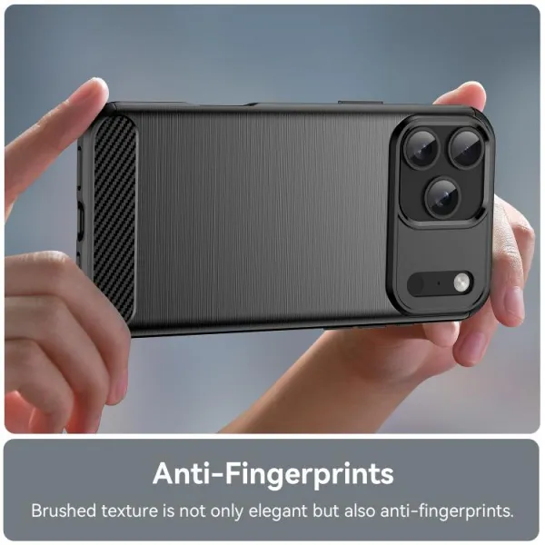 FLEXI TPU Ochranný kryt Apple iPhone 17 Pro Max čierny