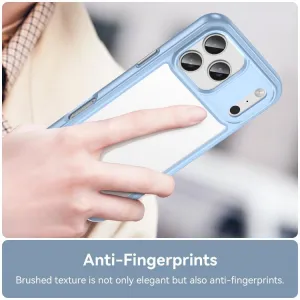 CRYSTAL Ochranný kryt pre Apple iPhone 17 Pro Max modrý