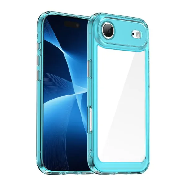 CRYSTAL Ochranný kryt pre Apple iPhone Air tyrkysový