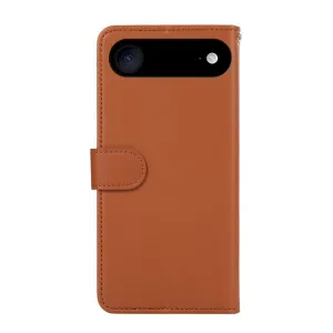 ABEEL DELICATE Peňaženkový obal Apple iPhone Air hnedý