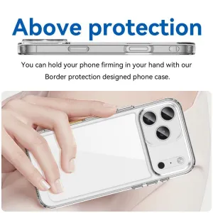 CRYSTAL Ochranný kryt pre Apple iPhone 17 Pro Max priehľadný